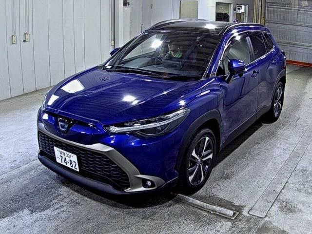 Blue Corolla Cross 2022